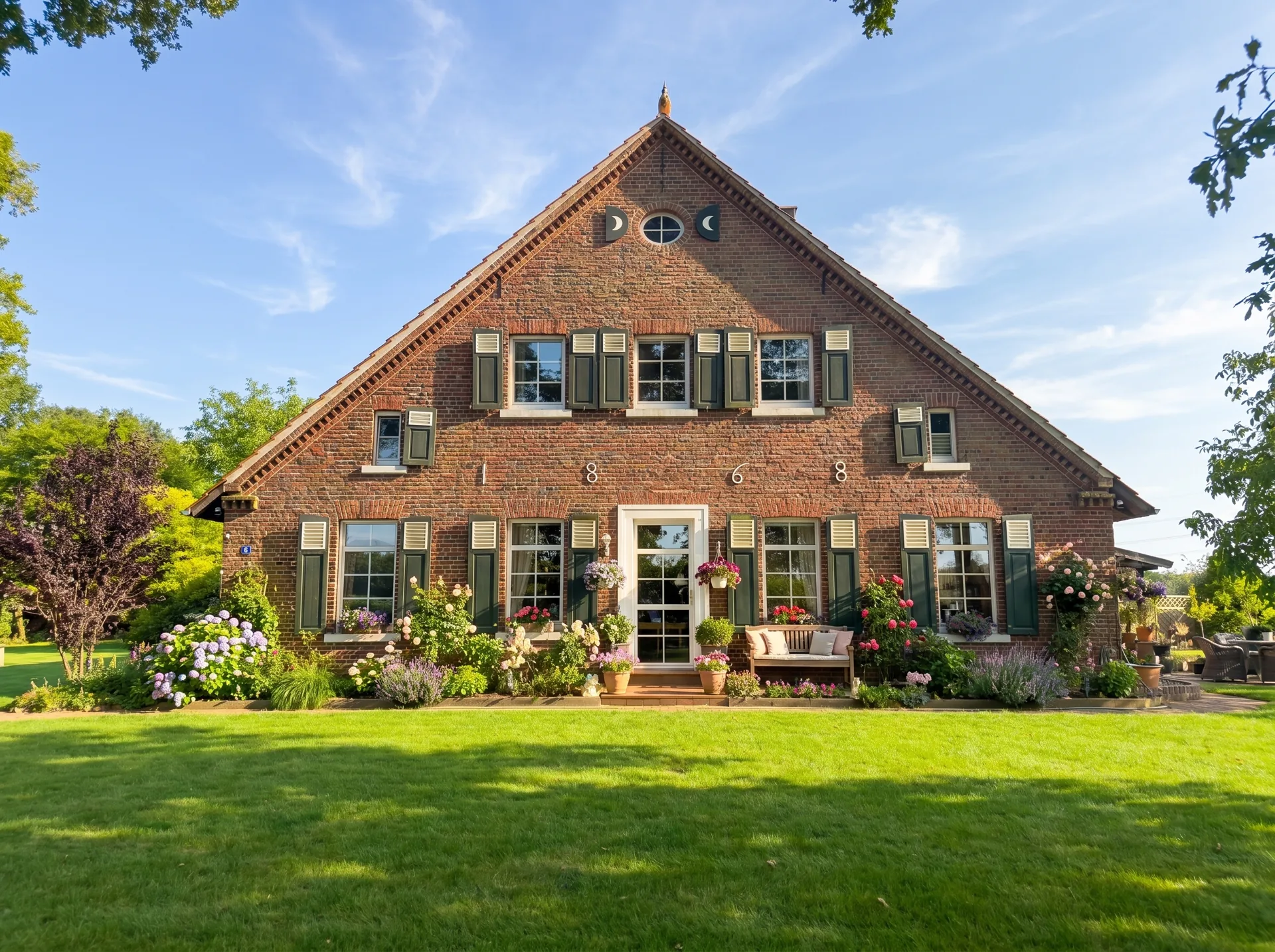 Historisches Landhaus aus der Immobilienvermarktung